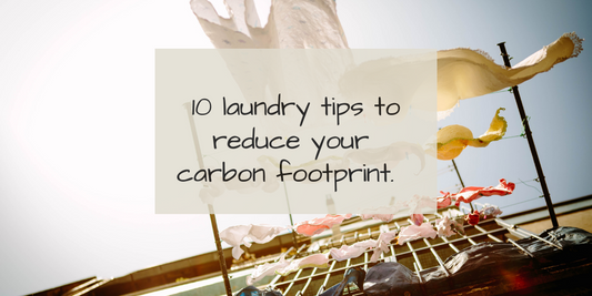 10 Eco friendly laundry tips