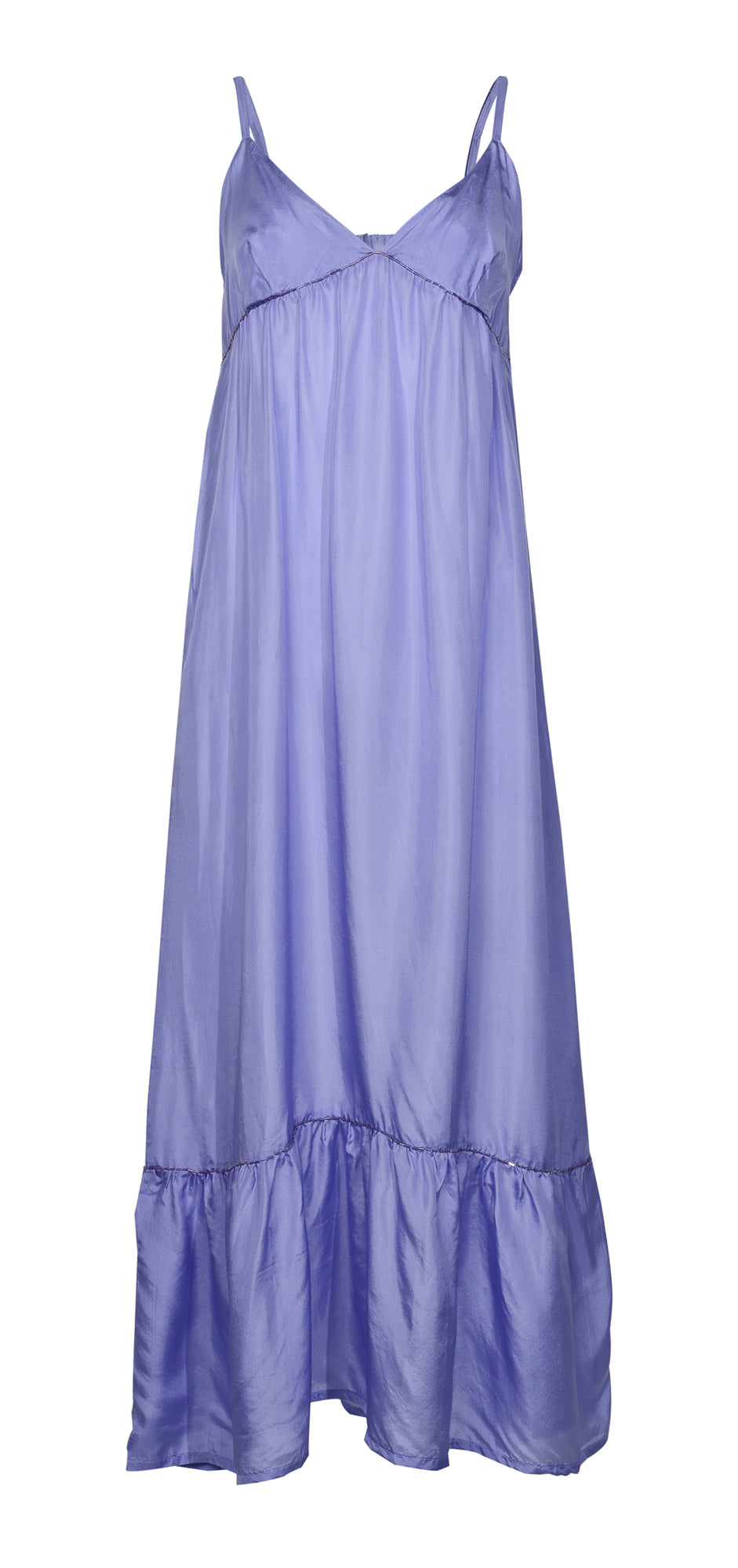 Women's Silk Beaded Maxi  Dress | Angie